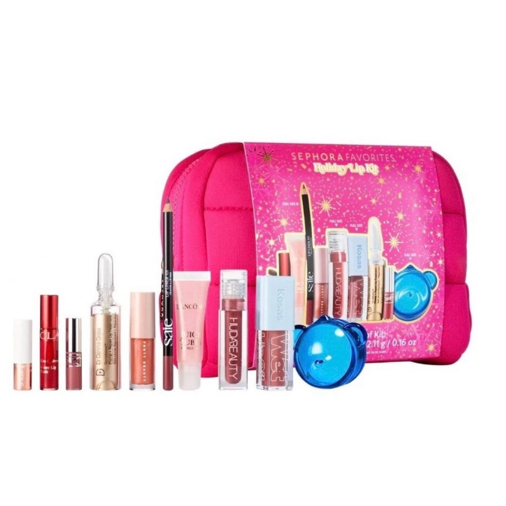 New Sephora Favorites Lip Value Set - Holiday 2025 10pc - Limited Edition
